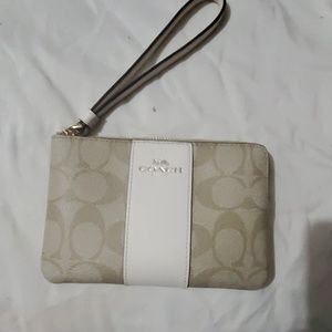 Brand new COACH wristlet